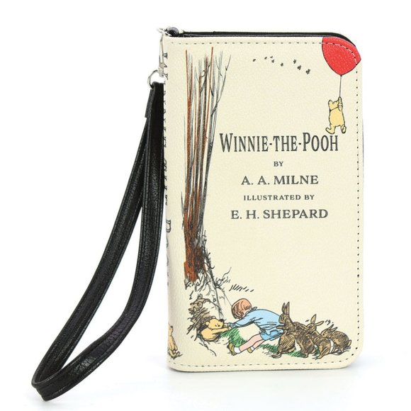 Winnie the Pooh Book Wallet or Wristlet - Cute Wallet Gifts - Picture 1 of 5